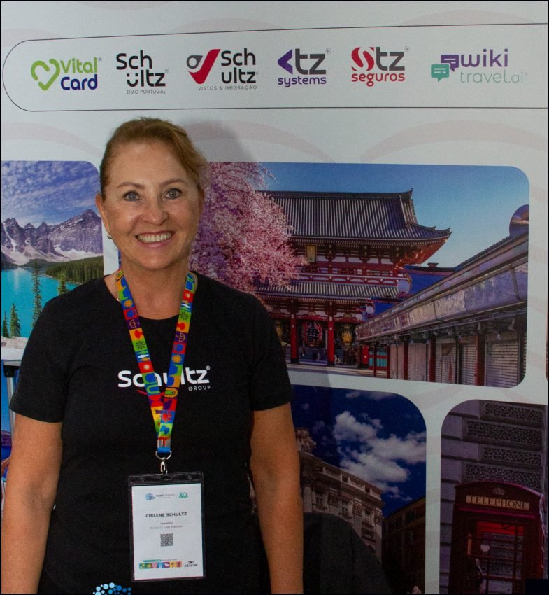 Cirlene Scultz - diretora do grupo Schultz, na Expo Turismo Paraná 2026