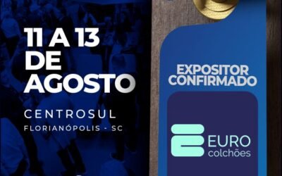 Euro Colchões no Encatho & Exprotel 2026 - sortimentos.com.br