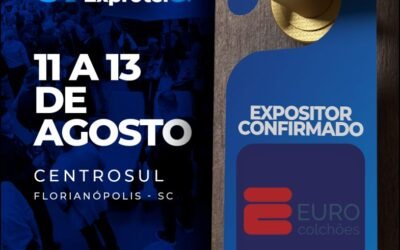 Euro Colchões no Encatho & Exprotel 2026 - sortimentos.com.br