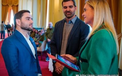 Governador em exercício recebe convite oficial para a terceira edição da Geronto Fair