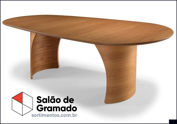 Salão de Gramado - Ativa Móveis - mesa Circum por Adriano Santos