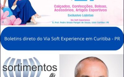 Boletins da Calcemoda 2026 - feira de calçados e de moda no site Sortimentos por Claudio Alves