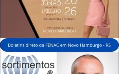 Boletins do SICC 2026 - feira de calçados e acessórios com Cláudio Alves