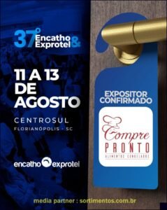 Encatho & Exprotel 2026 : Compre Pronto Alimentos Congelados vai mostrar mais de 300 opções de salgados