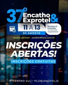 Encatho & Exprotel 2026 : inscrições abertas e gratuitas para o evento da ABIH-SC