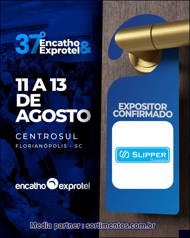 Encatho & Exprotel 2026 : Slipper pantufas, roupões e chinelos personalizados