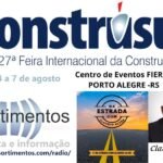 Boletins Cláudio Alves na Construsul 2026 na Sortimento Comunicação