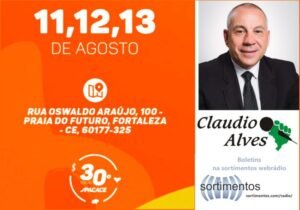 Boletins da feira de calçados Apace 2026 com Cláudio Alves na Sortimento Comunicação