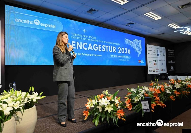 ENCAGESTUR-no-Encatho-e-Exprotel ENCAGESTUR-no-Encatho-e-Exprotel 37º Encatho & Exprotel 2026 inicia em clima de otimismo