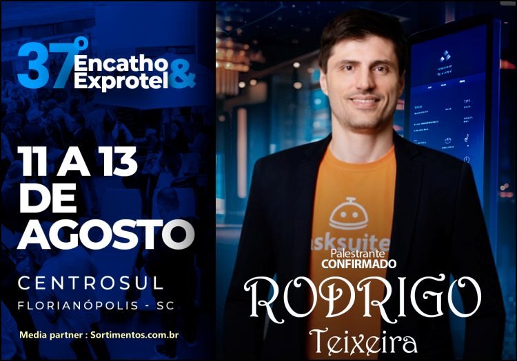 Palestra de Rodrigo Teixeira no Encatho & Exprotel