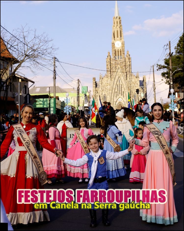 Festejos Farroupilhas 2026 em Canela na Serra gaúcha