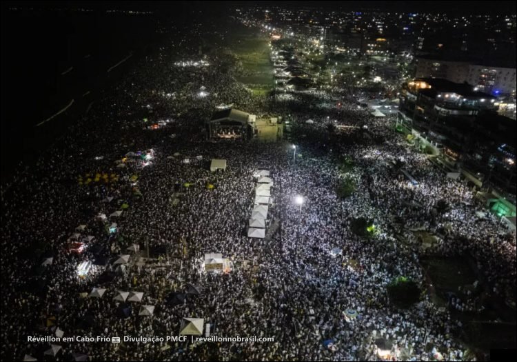 Réveillon 2027 em Cabo Frio no Rio de Janeiro