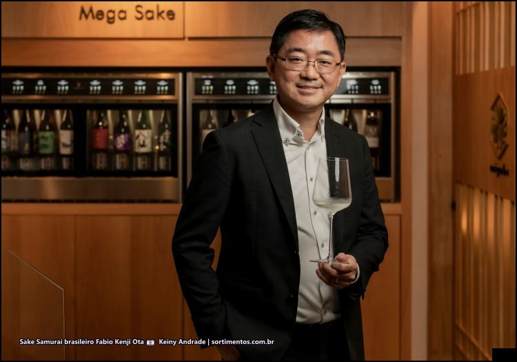 Sake Samurai brasileiro Fabio Kenji Ota - sortimentos.com.br